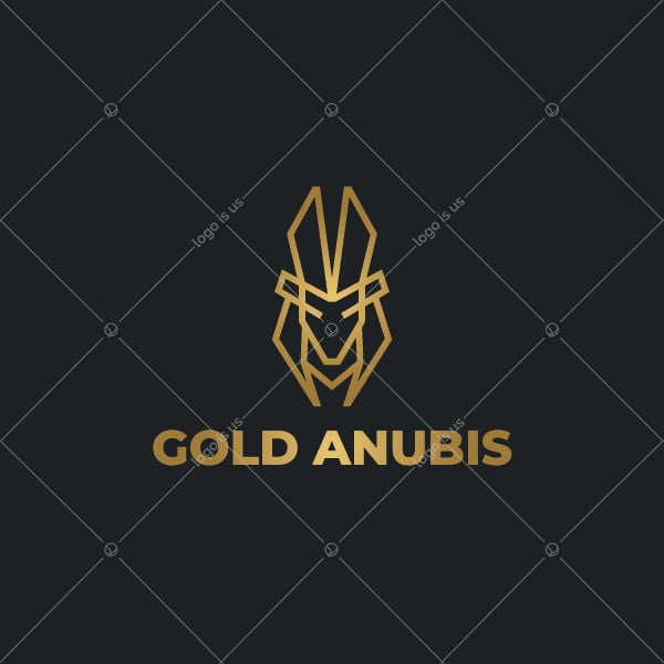 Gold Anubis Logo