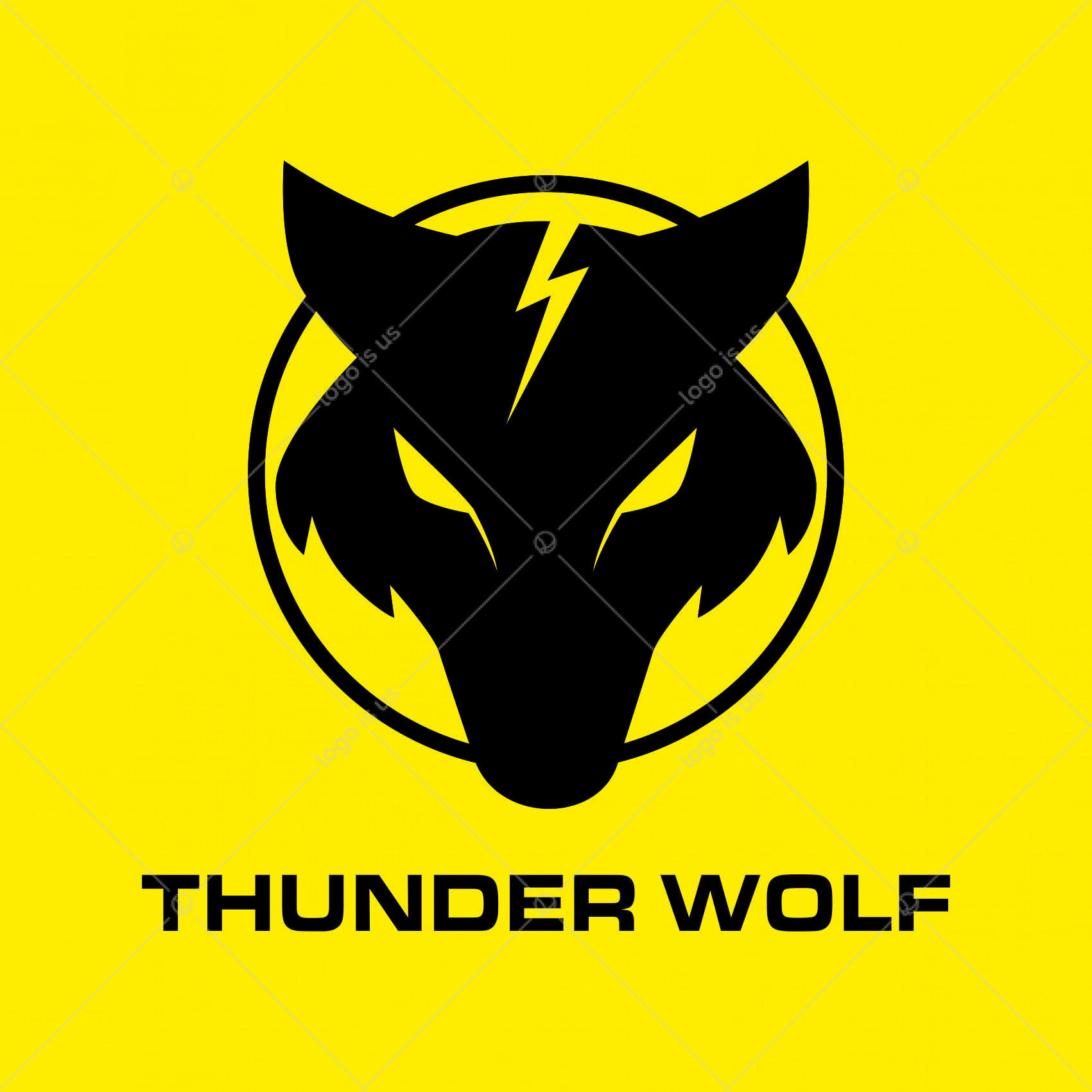Thunder Wolf Logo